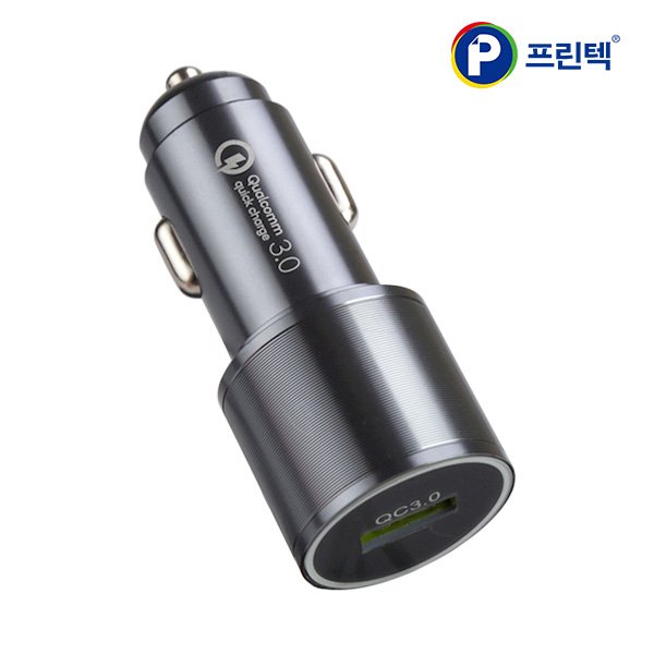 [프린텍] CC101-MG 퀄컴3.0 차량용 고속충전기 1포트 - SSG.COM