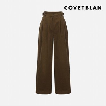 코벳블랑 [COVETBLAN] 와이드핏 턱주름 팬츠(V226MPT105W)