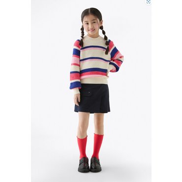 타미힐피거키즈 25SS/ T42F0PEP020GT1  유틸리티 리브스탑 스커트