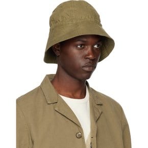 카키 더 트롤러맨 버킷햇 TRAWLERMAN KHAKI