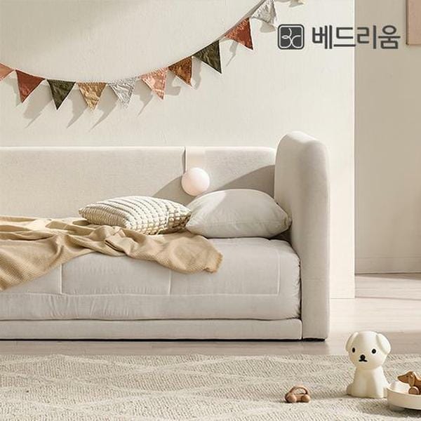 금성침대 베드리움 라온 저상형 침대 SS 올인원 매트리스 제외 (침대+헤드+측면가드+안전가드+풋