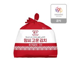  종가 맘씨고운 포기김치 5kg