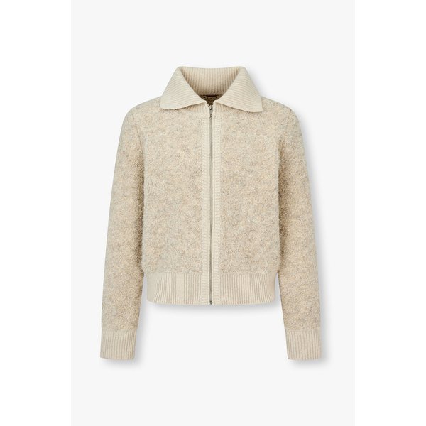 부클레 카라 집업 니트 아우터 IA15446030108