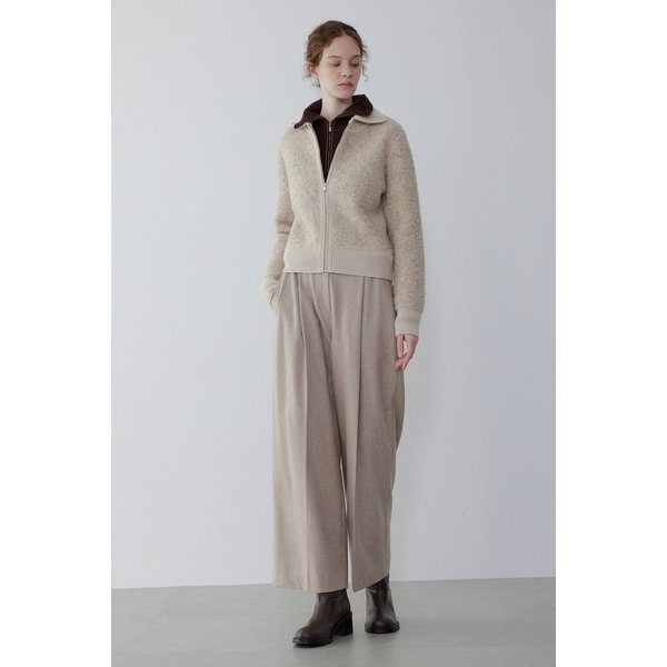 부클레 카라 집업 니트 아우터 IA15446030108