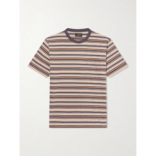 빔스 스트라이프 코튼 저지 티셔츠 46376663162982617