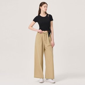 경량 턱 와이드핏 밴딩팬츠 HTWPN5J08T