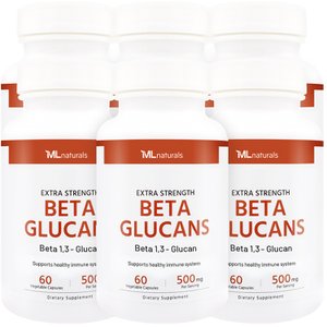 마이라이프내추럴스 [해외직구] 마이라이프 내추럴스 베타 글루칸 Beta Glucans 60베지캡슐 6병