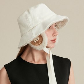 코듀로이 코지 이어머프 버킷햇 (4colors) MM44071