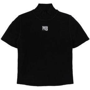 24SS 블랙 로고 티셔츠 4KC2191008 001