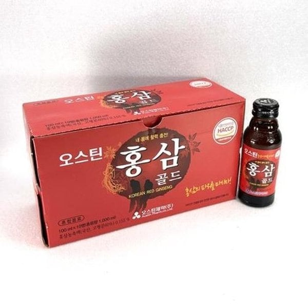 [유로메디] 오스틴 홍삼골드 100ml 10병
