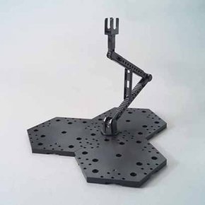 반다이 스피리츠 액션 베이스 4 블랙 [건프라 디스플레이 스탠드 2024/6 재/생산]