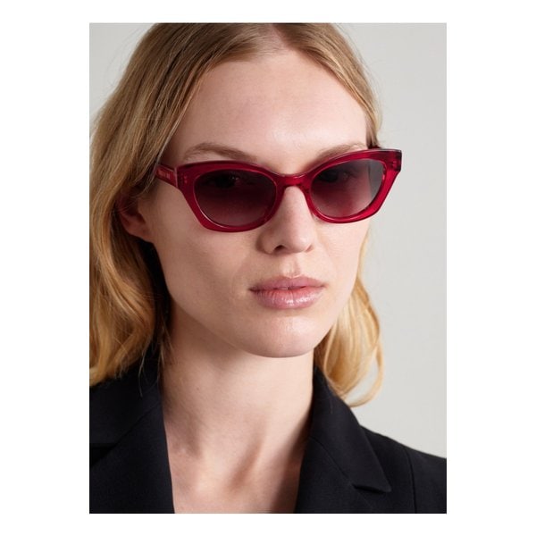 디올 디올미드나잇 B2i 캣아이 아세테이트 선글라스 레드 1647597349607221