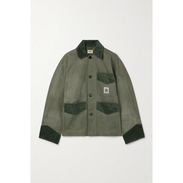 보디 코듀로이 트림 왁스드 코튼 재킷 46376663162879719