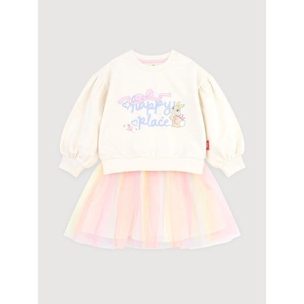 [디즈니]미스버니 해피리본오로라샤원피스