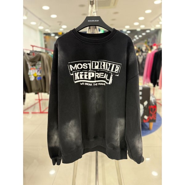 [여주점] 남여공용,모스트프라임,맨투맨,블랙JGZZ22A22