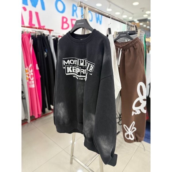 [여주점] 남여공용,모스트프라임,맨투맨,블랙JGZZ22A22