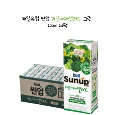 매일유업 썬업 과일야채샐러드 그린  200ml 24팩