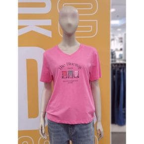 세이브존02 여성브이넥 반팔 티 NTM523_P427522166
