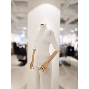 [파주점] [더아이잗컬렉션]시스루 하프넥 풀오버 니트 CS3B1PO411