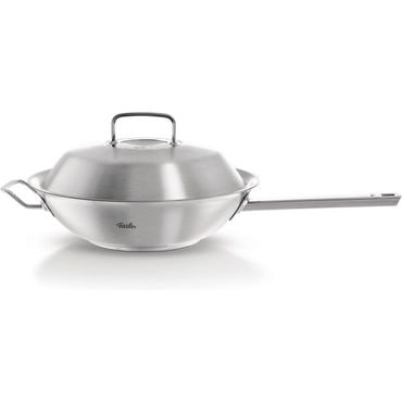  영국 휘슬러 냄비 Fissler OriginalProfi Wok 스테인리스 스틸 Diameter 30 cm 4.1 litres with