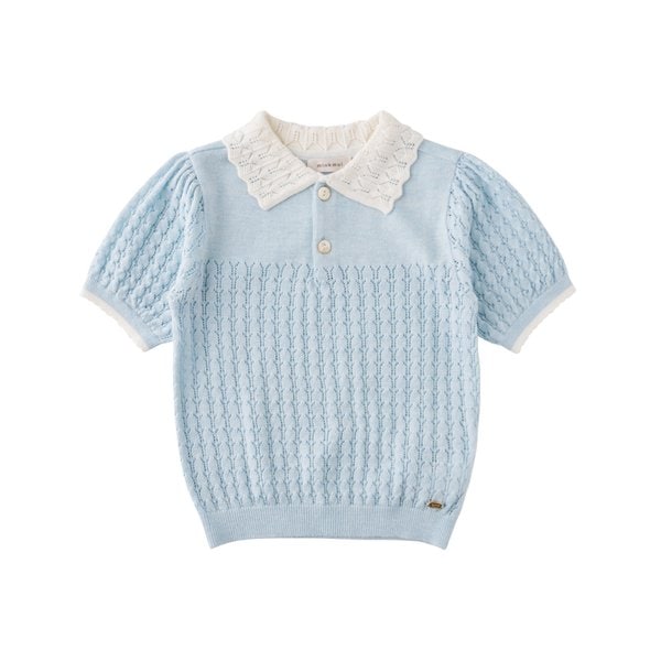 [여주점] [오프라벨 여주점] 밍크뮤 (LU) 스카시카라스반소매스웨터 (35315-302-02)