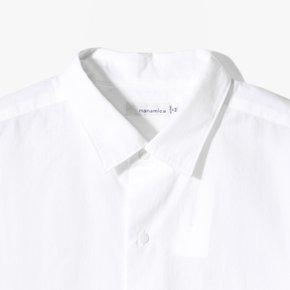 [NANAMICA]나나미카 화이트 셔츠/REGULAR COLLAR WIND SHIRT OFF-WHITE/NAD1M30001A84