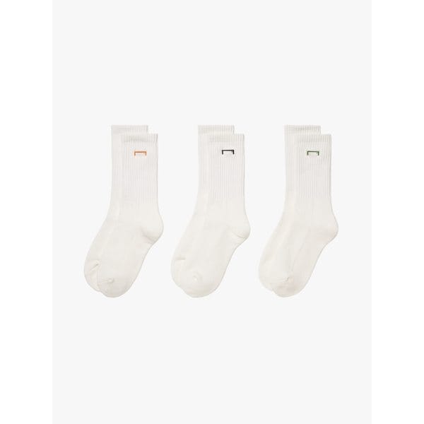 [여주점] BOX LOGO SOCKS 3 PACK