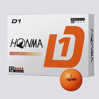 혼마 5773262 혼마 골프 NEW D1 오렌지 공 HONMA 2024 모델 TA3468798