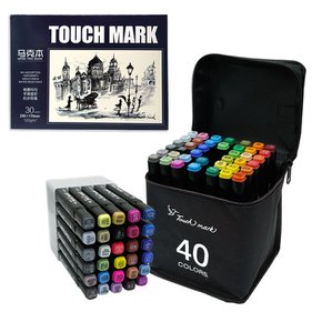 TOUCH MARK 디자인 마카세트 40색