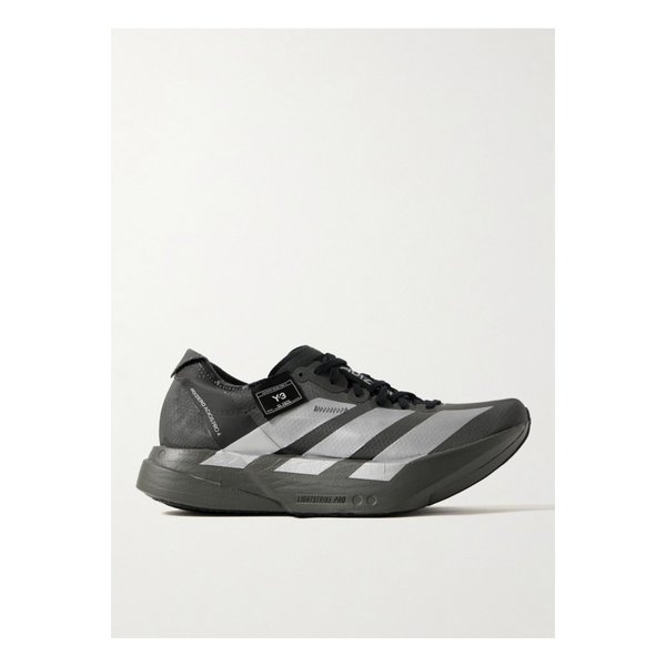 Y-3 아디제로 아디오스 프로 4 고무 트리밍 립스탑 스니커즈 블랙 1647597358103348