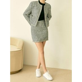 Special Tweed Mini Skirt (Black)