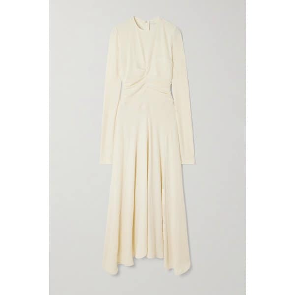 플로라 루시드 코튼 블렌드 미디 원피스 46376663162989491