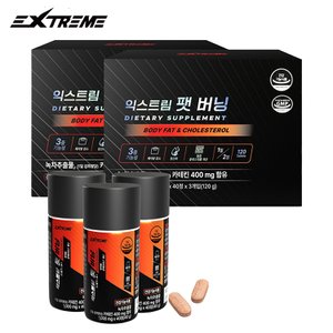 익스트림 녹차추출물 카테킨 팻버닝 1,000mg X 120정 / 2박스 (4개월분)