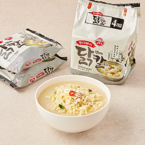 오뚜기 동대문식 닭한마리 칼국수 115g*4개