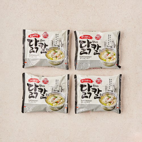 오뚜기 동대문식 닭한마리 칼국수 115g*4개