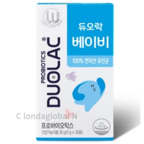 베이비 유아 아기 키즈 유당프리 유산균 30포