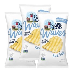 [해외직구] Cape Cod Potato Chips 케이프 코드 씨솔트 포테이토 칩 212g 3팩