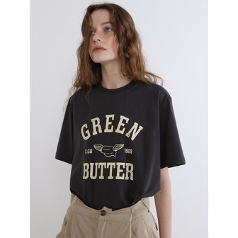 그린버터 Butter Wing Tee (Charcoal)