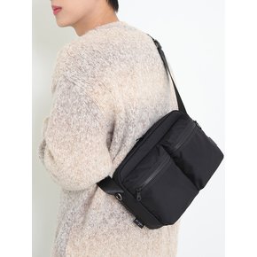 NO.29 RAR 2-POCKET CROSS BODY BAG_BLACK