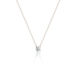 FREYJA NECKLACE 1.0ct 18K ROSE GOLD(랩그로운다이아몬드) / 22123057342