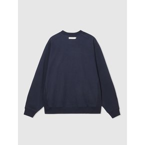 HEAVY SUPIMA LOGO SWEATSHIRT_NAVY