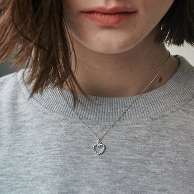 [925 silver] Un.silver.143 / churro necklace (silver)(11046)