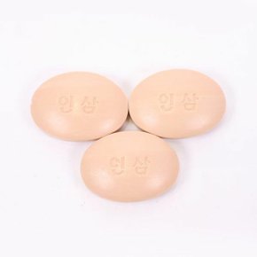 인삼비누 3pcs 향기비누 세안용품 목욕비누 세수 (W4BFD1C)