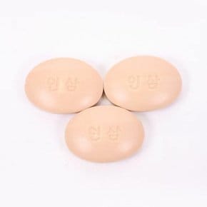 인삼비누 3pcs 향기비누 세안용품 목욕비누 세수 (W4BFD1C)