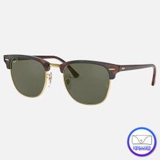 선글라스 클럽마스터 아시안핏 RAY-BAN RB3016F 990/58 (55) CLUBMASTER