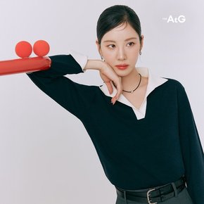25SS 배색 셔츠니트 4종