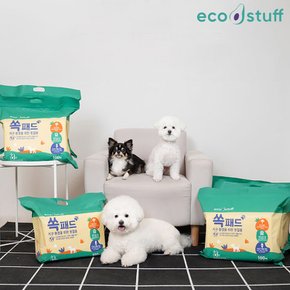 에코스터프 쏙패드 100매입 강아지 배변패드