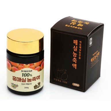 홍매실고 매실농축액   100g ,200g- 무설탕