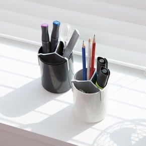 모던디자인 세분할 광택 슬림 연필꽂이