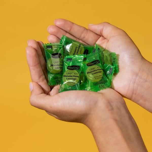 프로폴리스 꿀캔디 쿨민트 로젠지 12개입 x 3봉 (UMF10+마누카꿀 함유)